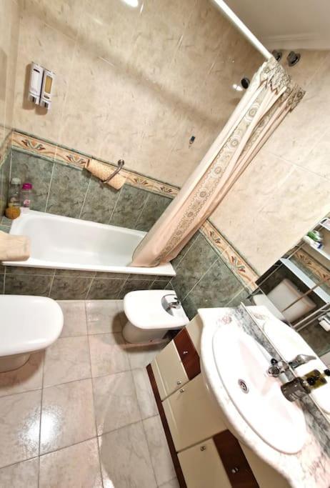 Apartamento Playa Con Terraza & Vistas Al Mar Foz Buitenkant foto
